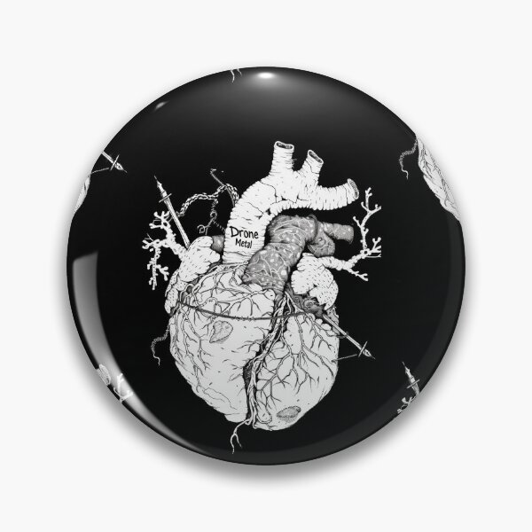 Item preview, Drone Metal Heart Vibes Dark soul in Mind designed and sold by Piotrek0001.