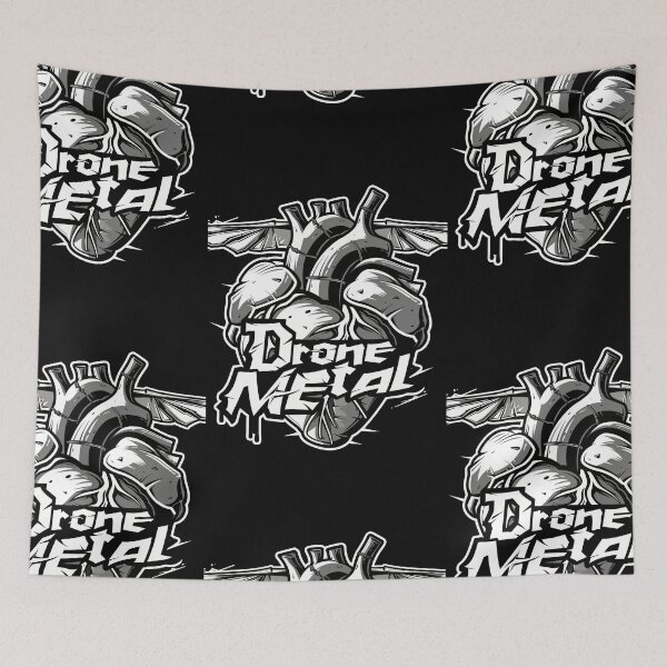 Item preview, Drone Metal Heart Vibes Dark soul in Mind designed and sold by Piotrek0001.