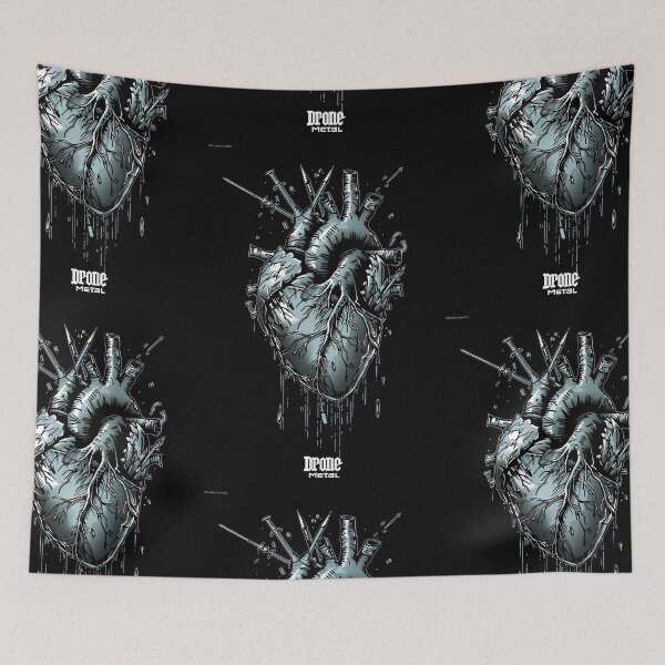 Item preview, Drone Metal Heart Vibes Dark soul in Mind designed and sold by Piotrek0001.