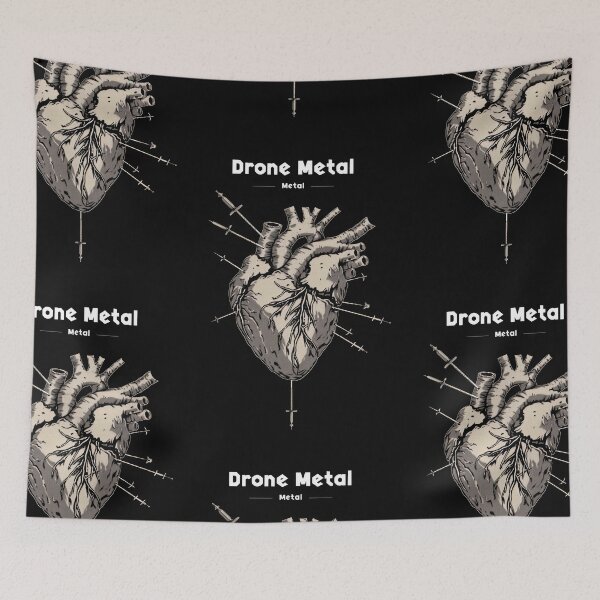 Item preview, Drone Metal Heart Vibes Dark soul in Mind designed and sold by Piotrek0001.