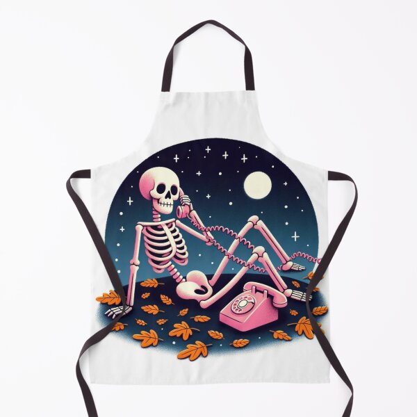 Item preview, Autumn Skeleton Phone Call designed and sold by agazub90.