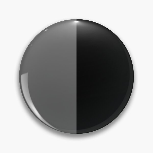 Item preview, Ash Gray Black Two Tone Color Split designed and sold by PatternTitan.