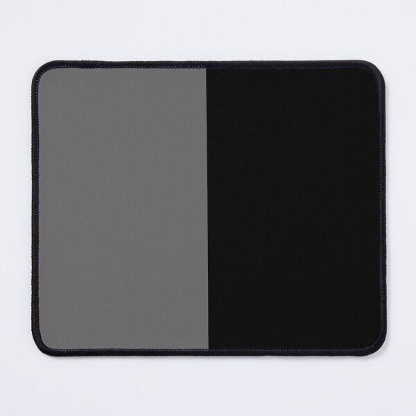 Item preview, Ash Gray Black Two Tone Color Split designed and sold by PatternTitan.