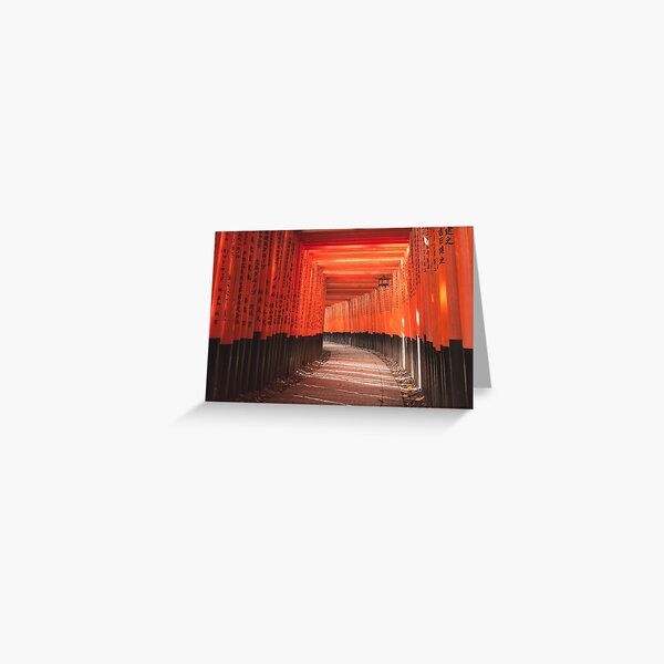 Fushimi Inari-taisha - Kyoto, Japón Tarjetas de felicitación