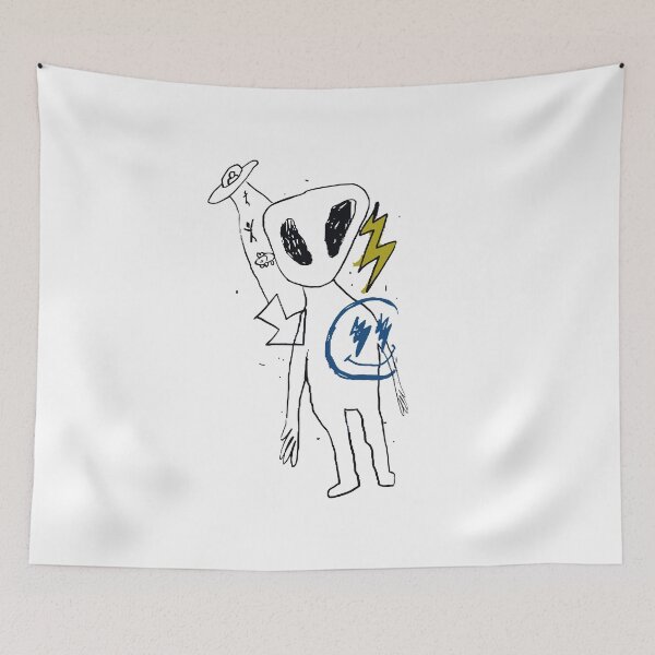 Item preview, Jbalvin Merch Alien Thunder designed and sold by ILLUCEND-ARTS.