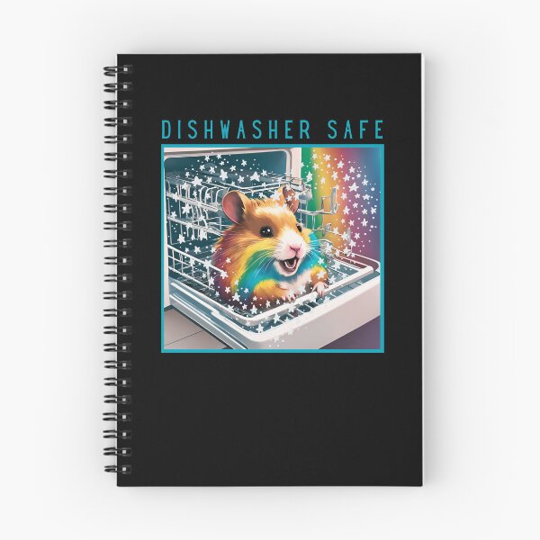 Item preview, Dishwasher Safe With Funny Hamster designed and sold by LadyGoodwill.