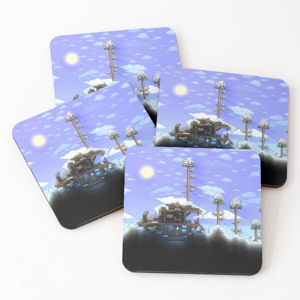 Item preview, Terraria Snow Biome Scenery designed and sold by Daniel Seeberg.