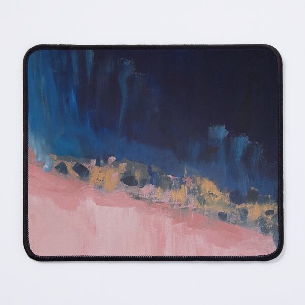 Item preview, Navy blue pink abstract designed and sold by Myartspace.