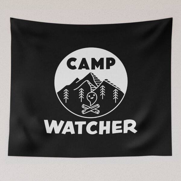 Item preview, Ghost Files Merch Camp Watcher designed and sold by ILLUCEND-ARTS.