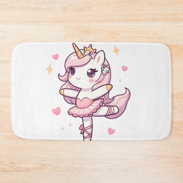 Item preview, Kawaii Lovely Unicorn With Ballet Outfit designed and sold by CanvasCutie.