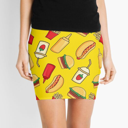 Fast food Mini Skirt