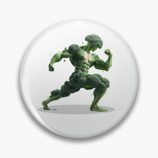 Item preview, Abstract Broccoli Bodybuilder designed and sold by Hungry-Murphy.