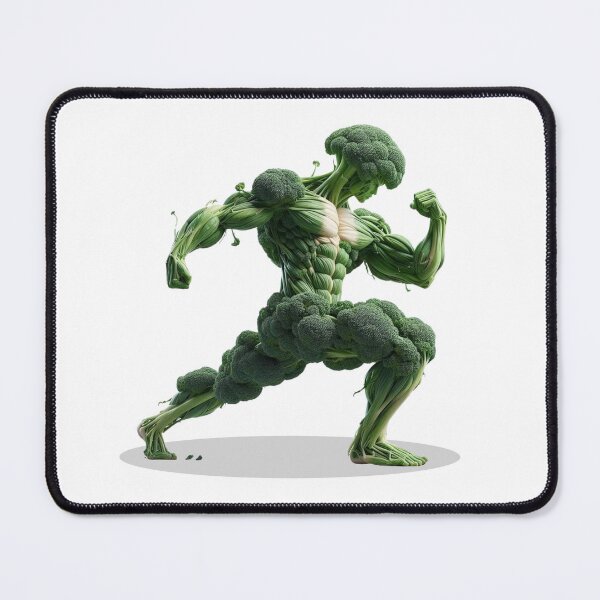 Item preview, Abstract Broccoli Bodybuilder designed and sold by Hungry-Murphy.