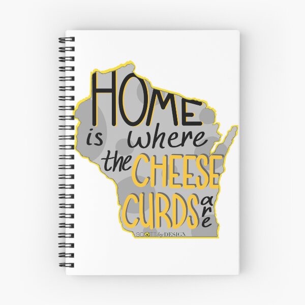 Item preview, Wisconsin - Home is Where the Cheese Curds Are (V.2) designed and sold by Haley Scott.