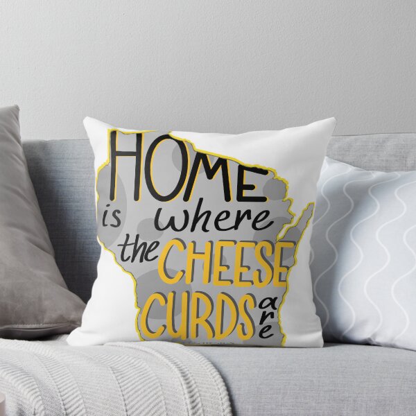 Item preview, Wisconsin - Home is Where the Cheese Curds Are (V.2) designed and sold by Haley Scott.