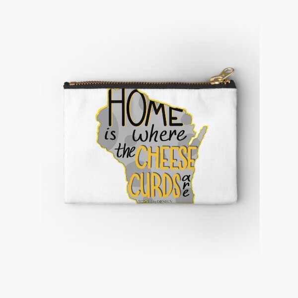 Item preview, Wisconsin - Home is Where the Cheese Curds Are (V.2) designed and sold by Haley Scott.