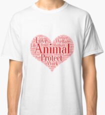 love of animals Classic T-Shirt