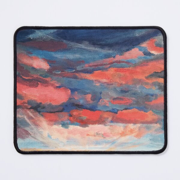 Item preview, Sunset, seascape, Indigo coral navy designed and sold by Myartspace.