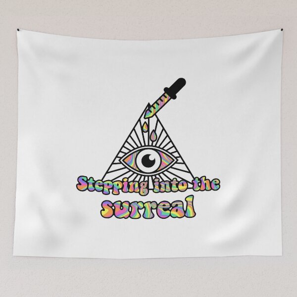 Item preview, Trippy Eye Drop - Colorful Label designed and sold by Orloff.