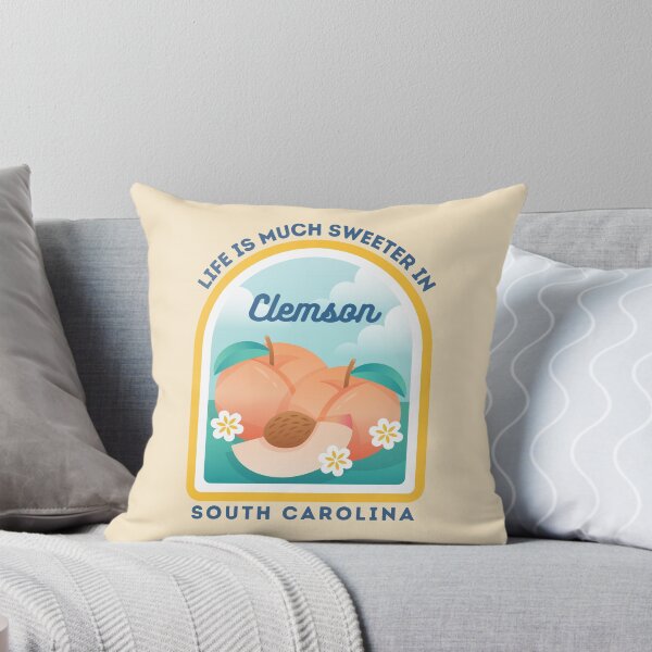 Item preview, Clemson South Carolina SC Peach Tourist Souvenir T-Shirt designed and sold by carolinafound.