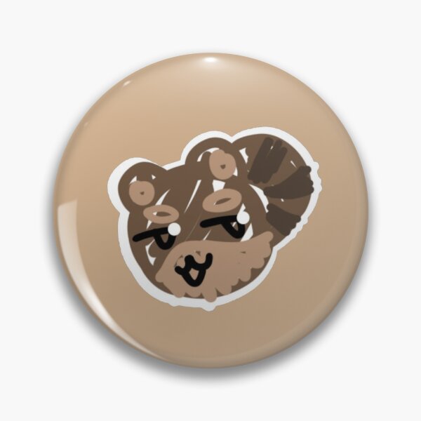 Item preview, Scribbled Brown Ringtail Slime designed and sold by RosingTeaPebble.