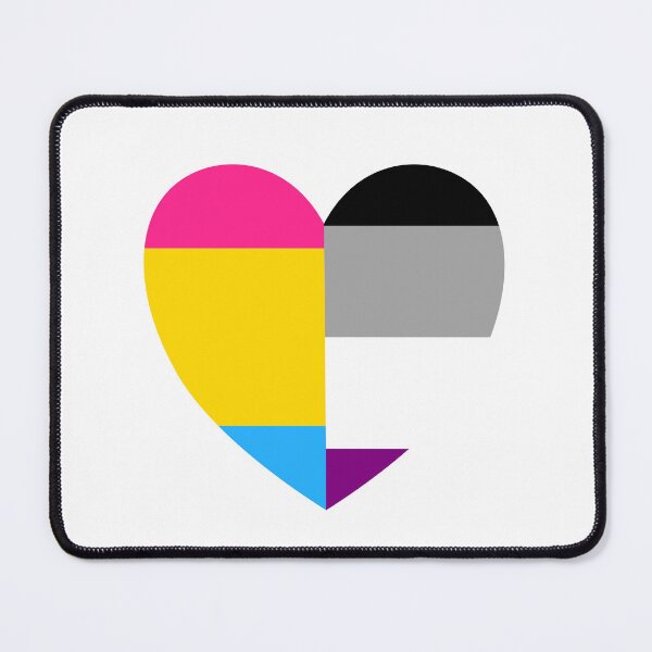 Item preview, Asexual Panromantic designed and sold by Inspirationmotivation.