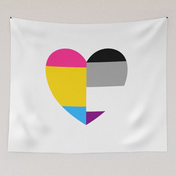 Item preview, Asexual Panromantic designed and sold by Inspirationmotivation.