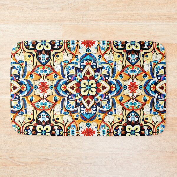 Item preview, Grand Fair Carousel Floral Boho Mandala Cymatics  designed and sold by Zeporas Castle.