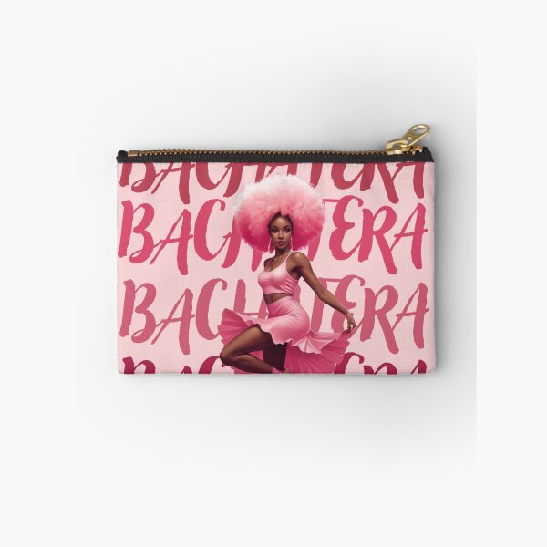 Aperçu de l'œuvre Bachatera rose gif femme afro créée et vendue par La Loca.