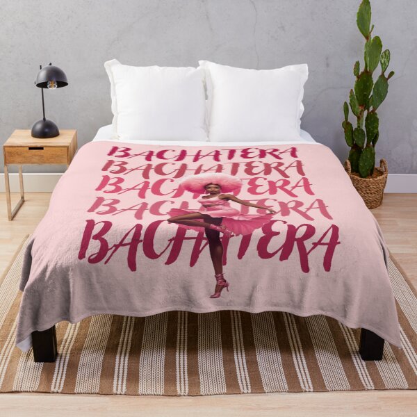 Item preview, Bachatera pink gif afro woman designed and sold by La Loca.