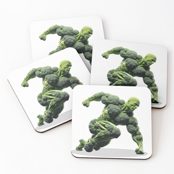 Item preview, Abstract Muscular Broccoli Man designed and sold by Hungry-Murphy.