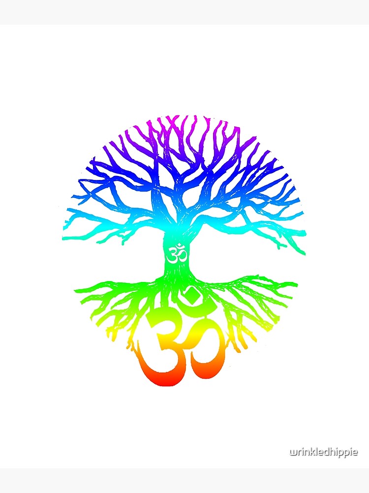 Chakra Tree of Life Zen Sticker