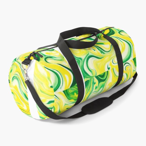 Item preview, Super Swirls (green and yellow) designed and sold by Racyfun77.