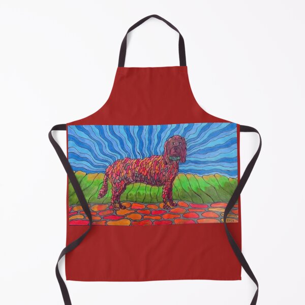 Item preview, 827 - PSYCHEDELIC SPANIEL DESIGN - DAVEE DWARDS - COLOURED PENCILS - 2024 designed and sold by BLYTHART.