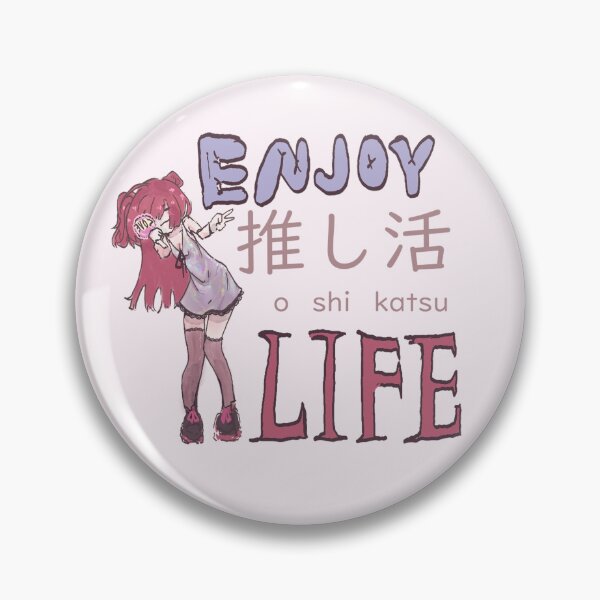 Item preview, ENJOY OSHIKATSU LIFE - otaku jpop kawaii designed and sold by dizzxyart.
