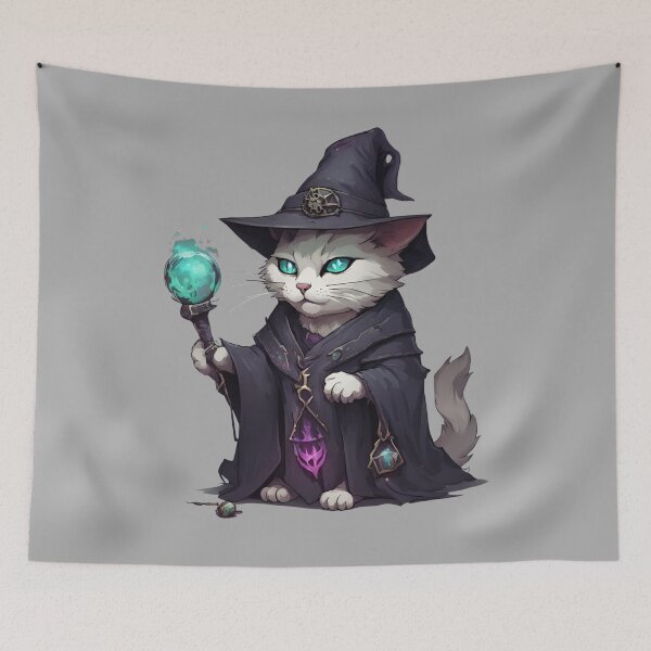 Item preview, Wizard Cat designed and sold by BubonicCowboy.