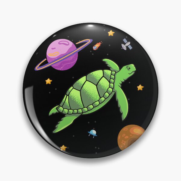 Item preview, Sea Turtle Flying in Space designed and sold by RedPumpFlash.