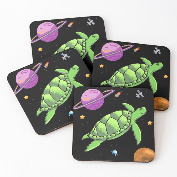 Item preview, Sea Turtle Flying in Space designed and sold by RedPumpFlash.