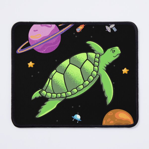 Item preview, Sea Turtle Flying in Space designed and sold by RedPumpFlash.