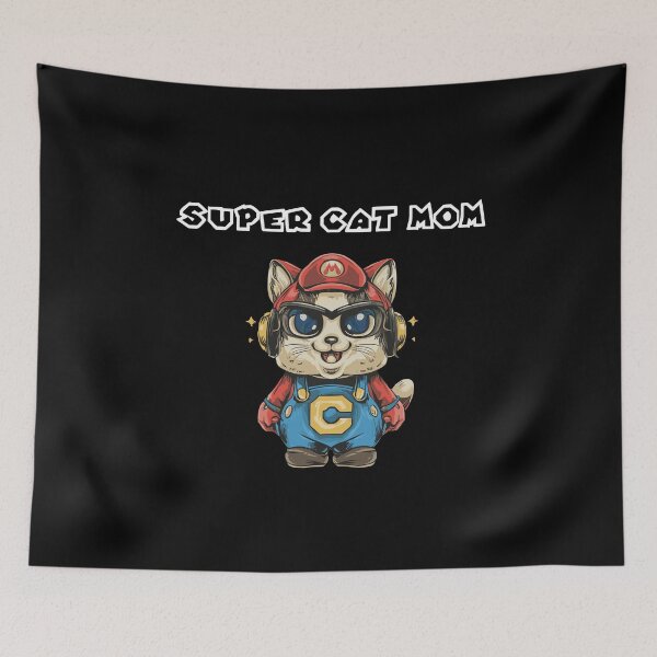 Item preview, Super Cat Mom designed and sold by PetSafari.