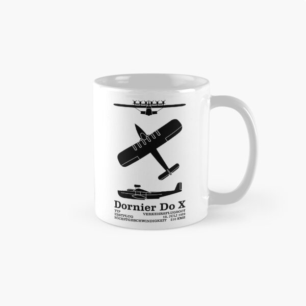 Item preview, Dornier Do X German Flying Boat Silhouettes Infographic designed and sold by MilitaryMart.