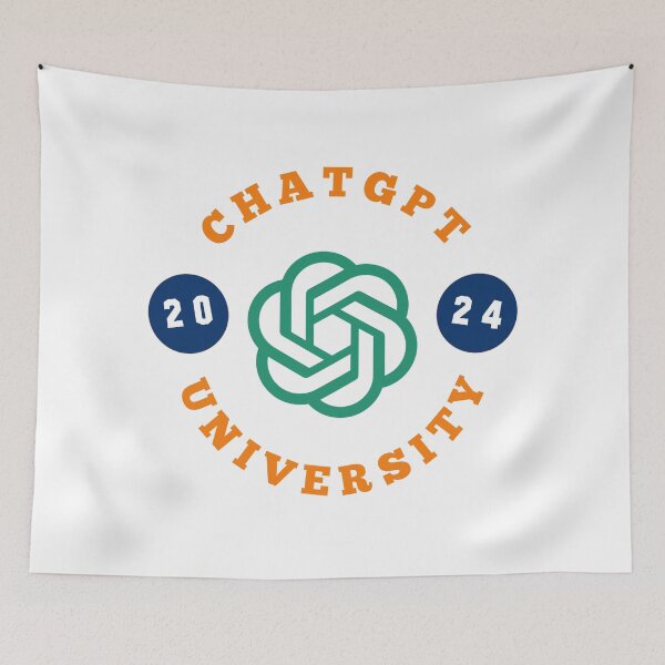 Item preview, ChatGPT UNIVERSITY 2024 designed and sold by teacherpeiyuan.