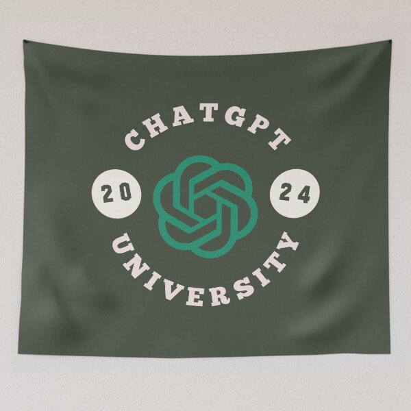 Item preview, ChatGPT UNIVERSITY 2024 designed and sold by teacherpeiyuan.