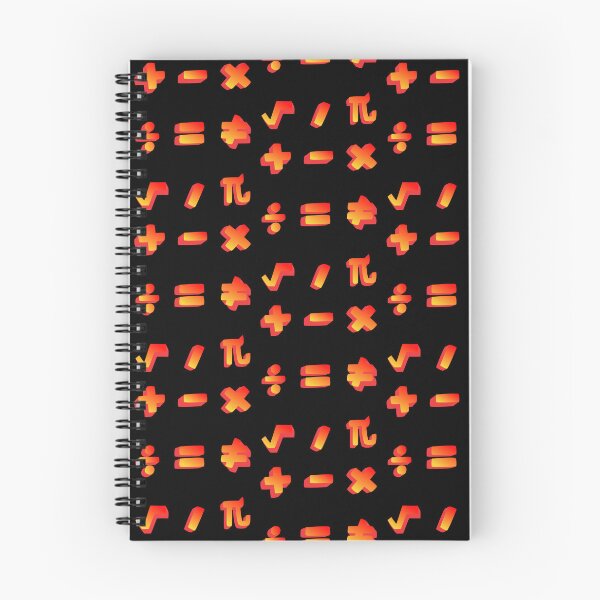 Item preview, sticker pack, Mathematical symbols, red to orange gradient  designed and sold by Numbers-Art.