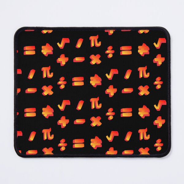 Item preview, sticker pack, Mathematical symbols, red to orange gradient  designed and sold by Numbers-Art.