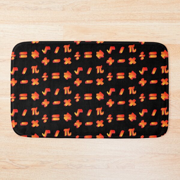Item preview, sticker pack, Mathematical symbols, red to orange gradient  designed and sold by Numbers-Art.
