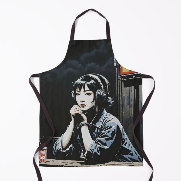 Item preview, Asian woman in the city center designed and sold by PixelCraftDSG.