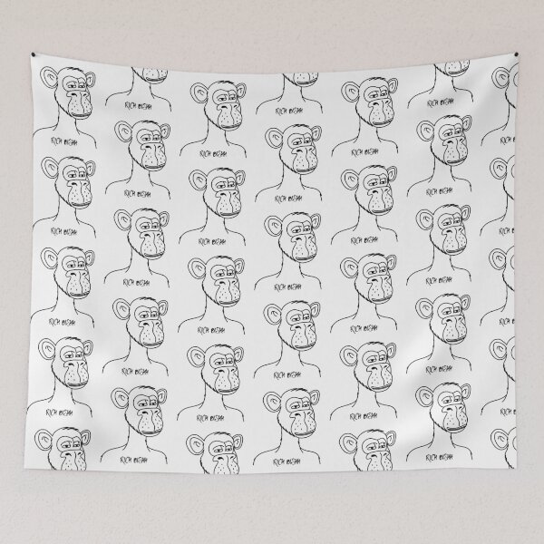 Item preview, Rich Bishh NFT Ape designed and sold by mkzmerch.