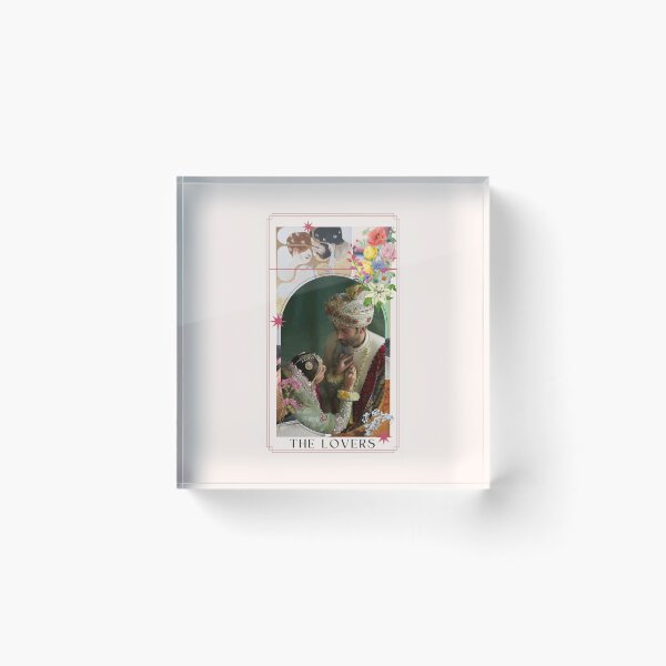 Item preview, Timeless Romance: South Asian Lovers Tarot Card designed and sold by VergeDesigns.