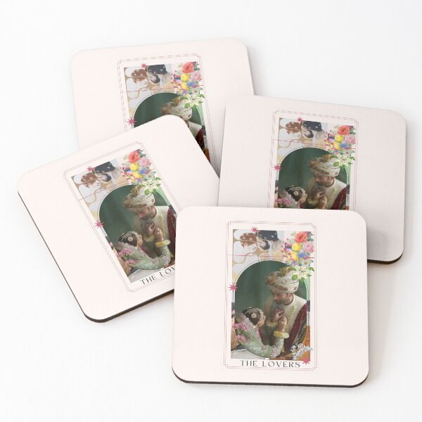 Item preview, Timeless Romance: South Asian Lovers Tarot Card designed and sold by VergeDesigns.